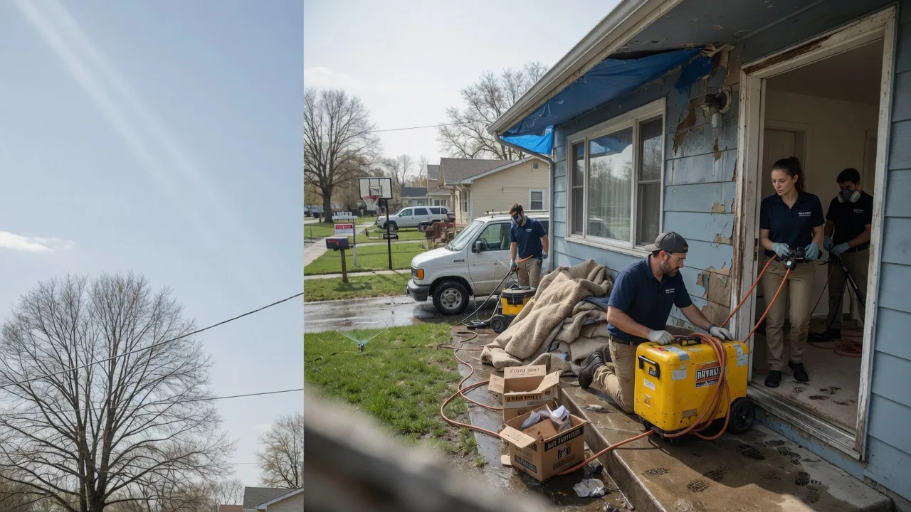 Basement Flood Cleanup in Charles City, VA near me